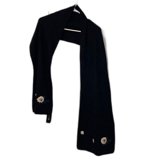 INC International Concepts Scarf Black - Picture 1 of 3